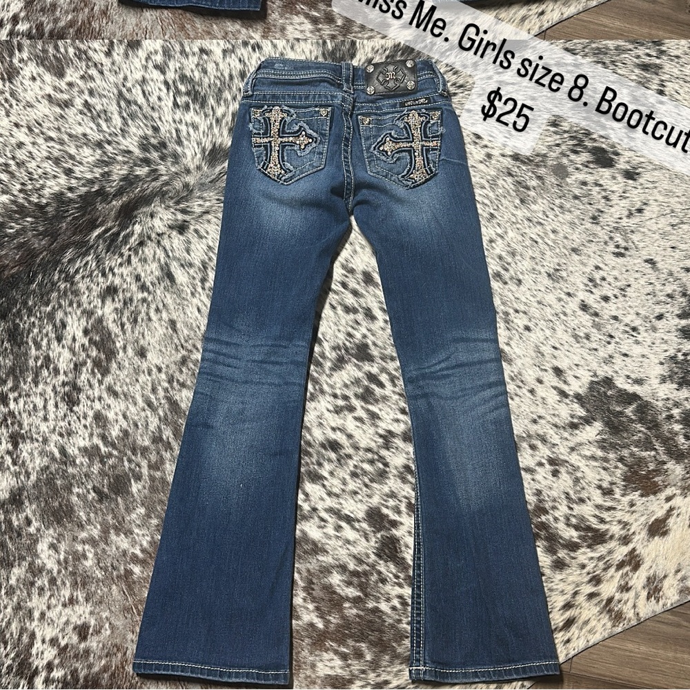 Miss me. Girls. Bootcut. Size 8
